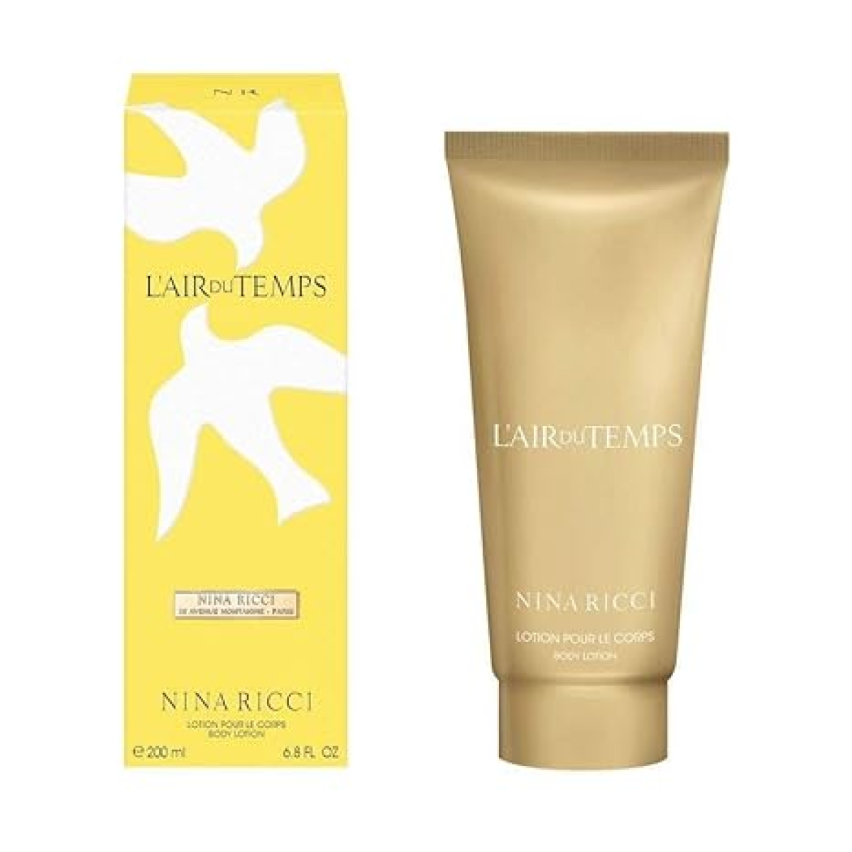 Nina Ricci L’Air du Temps Body Lotion, 200ml — Nurturing Hydration