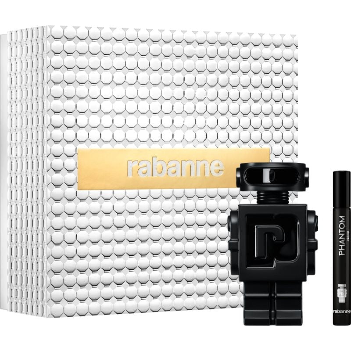 Paco Rabanne Phantom Gift Set: 100ml Parfum Spray + 10ml Travel Spray