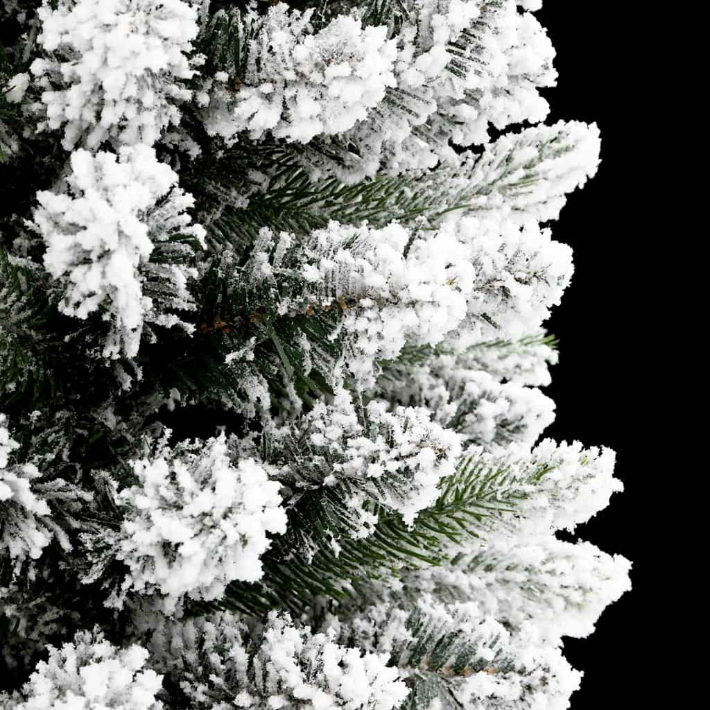 Artificial Christmas Tree With 300 Leds With Stand White 210 Cm