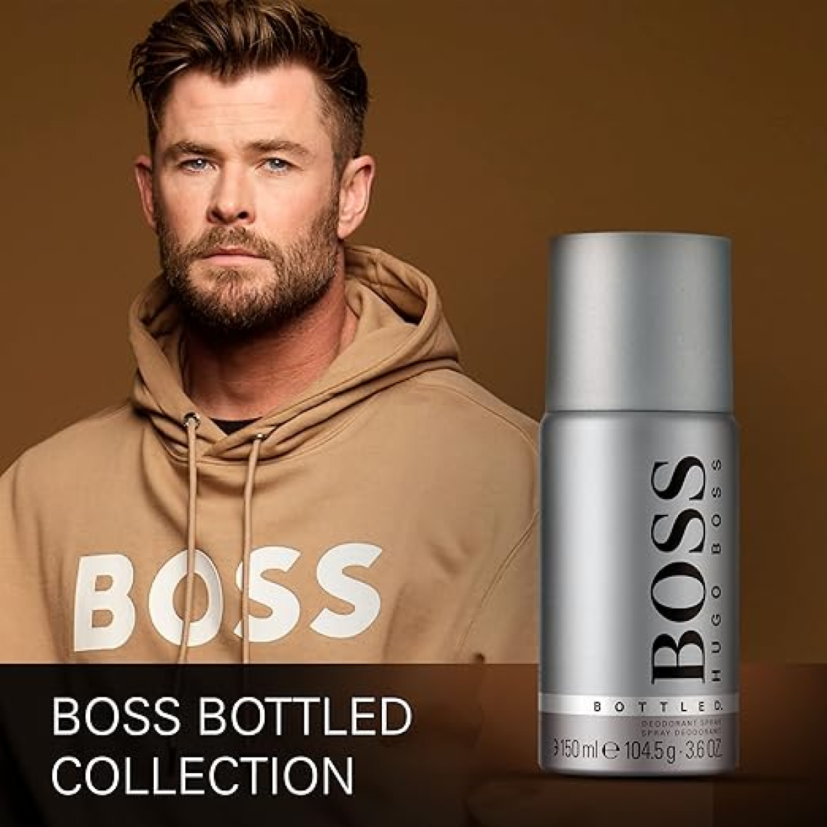 Hugo Boss Boss Bottled Deodorant Spray 150ml – Refreshing Anti-Perspirant