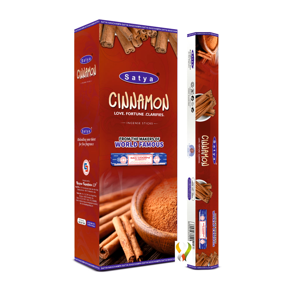 Satya Cinnamon Hexa - 120 Sticks