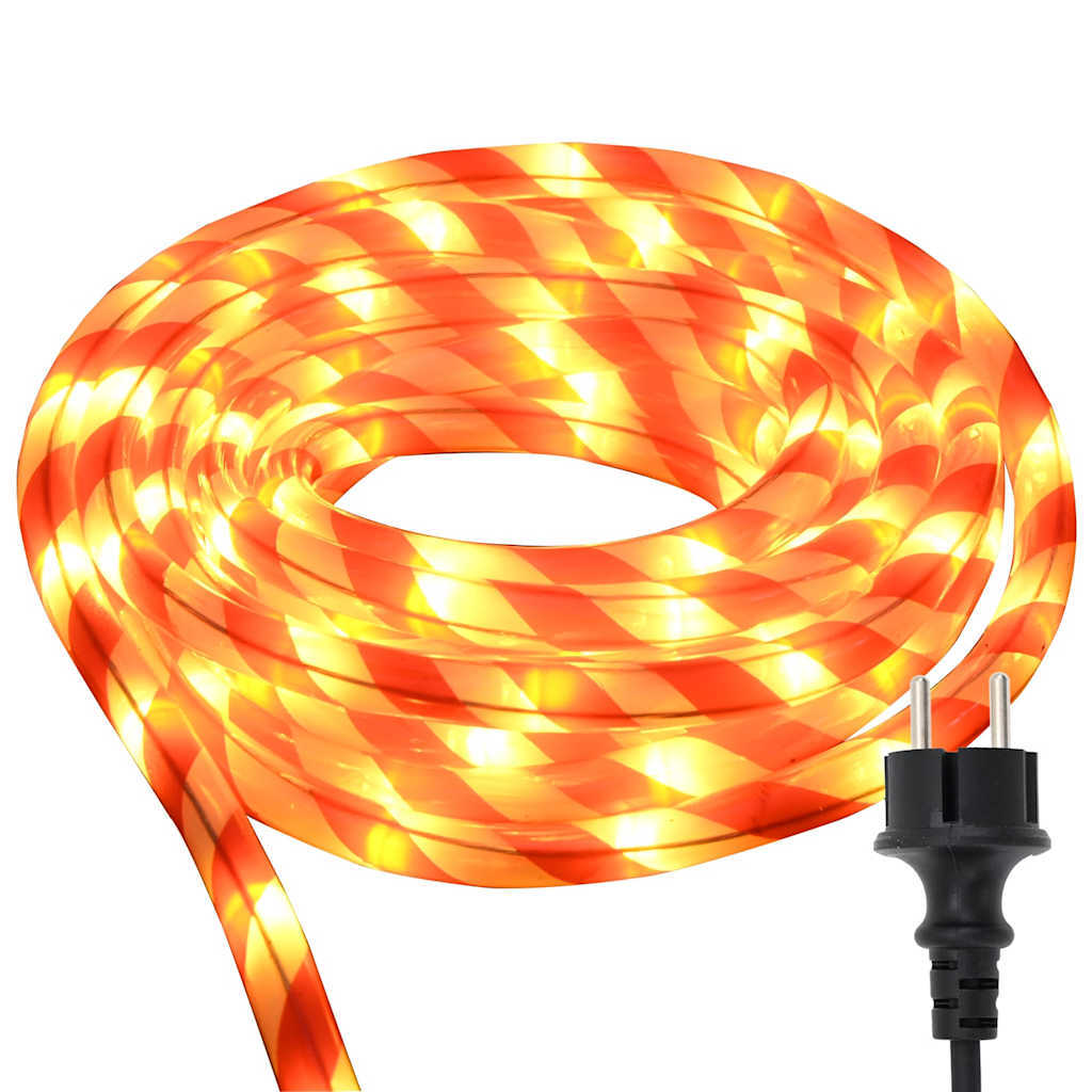 Rope Light with 480 LEDs Warm White 20 m PVC