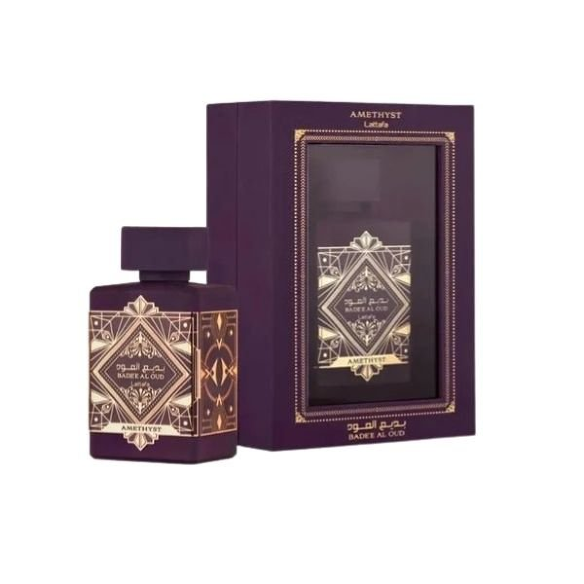Lattafa Bade’e Al Oud Amethyst EDP Spray 100ml – Luxury Fragrance for Men