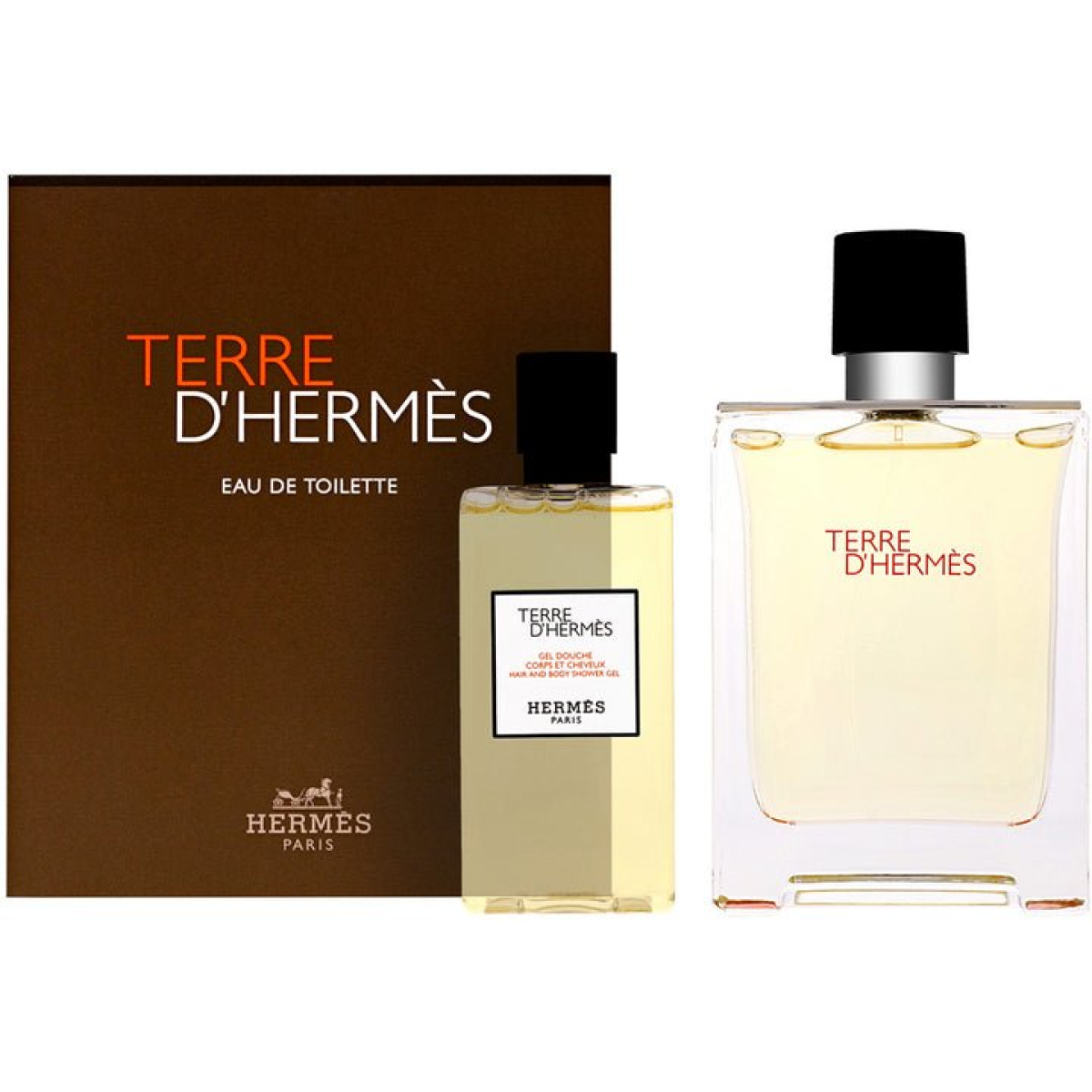Hermès Terre d’Hermès Gift Set: Eau de Toilette 100ml & Shower Gel 80ml