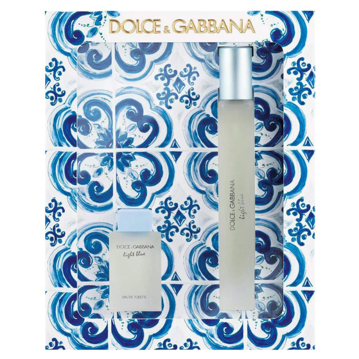 Dolce & Gabbana Light Blue Mini Gift Set: 10ml + 4.5ml Eau de Toilette HTML