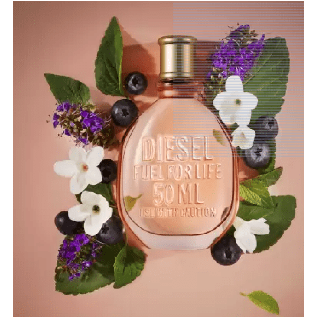 Diesel Fuel 4 Life Woman Eau De Parfum Spray 50ml - Long-Lasting Fragrance