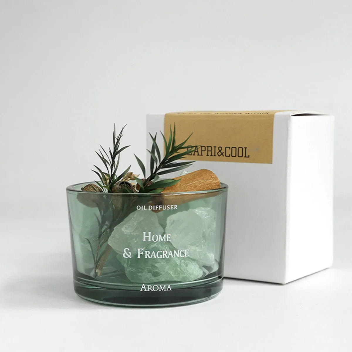 Natural Aromatherapy Gift Set - Enhance Room Decor with Unique Minerals