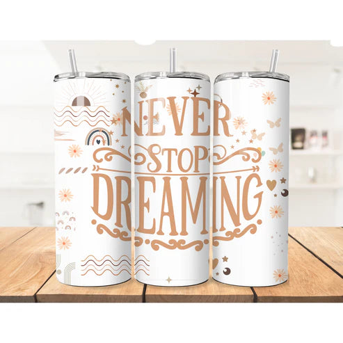 Motivational Dreaming tumbler