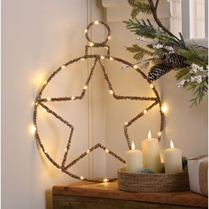 Twinkling Star / Snowflake Bauble