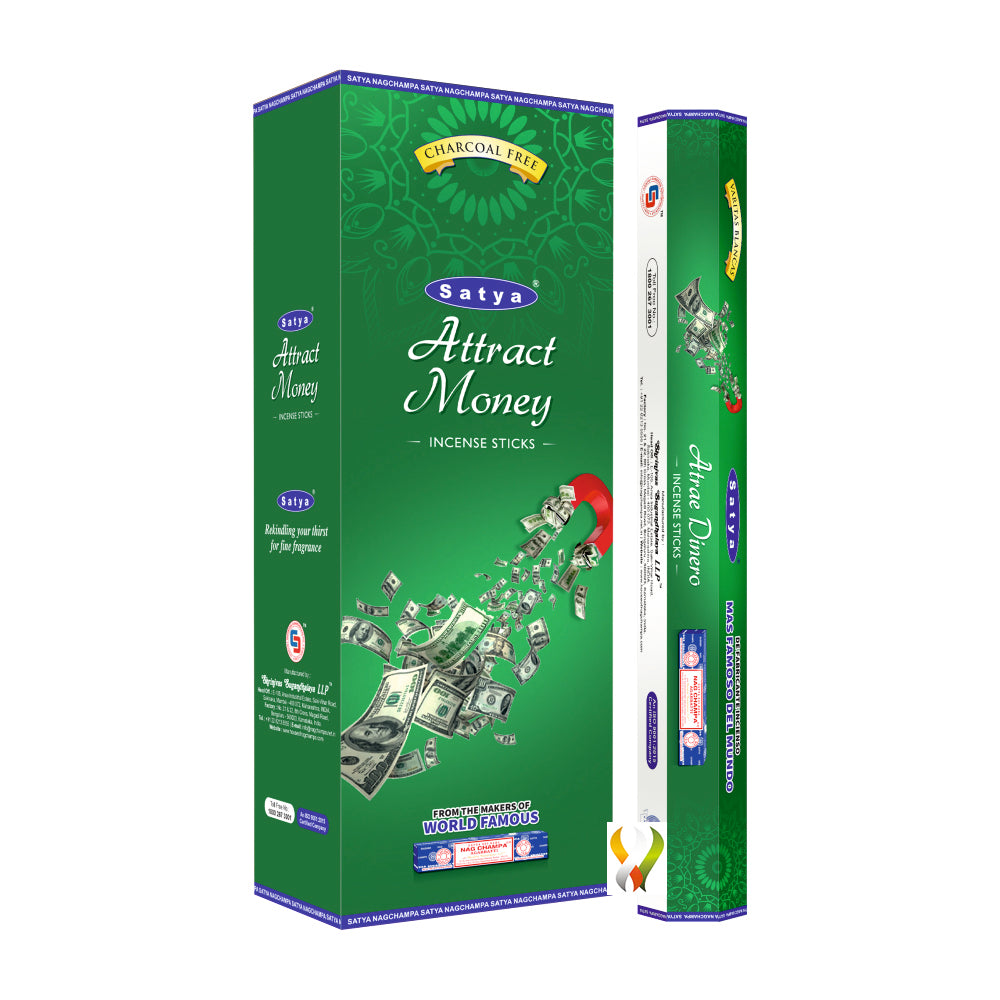 Satya Attract Money Hexa - 120 Sticks