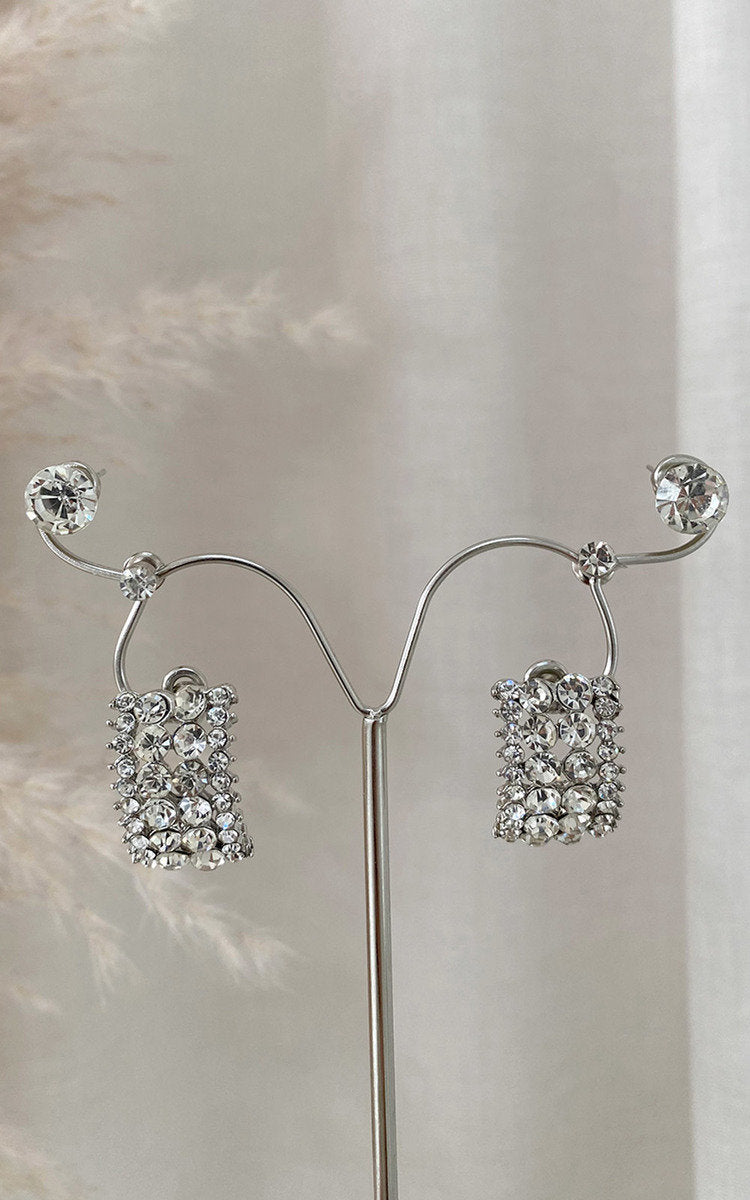(F) Embellished Earrings
