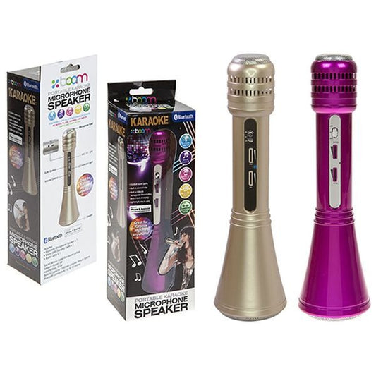 (B) Portable Microphone Karaoke Speaker