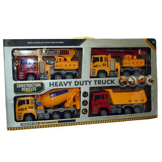 (B) 4 Trucks