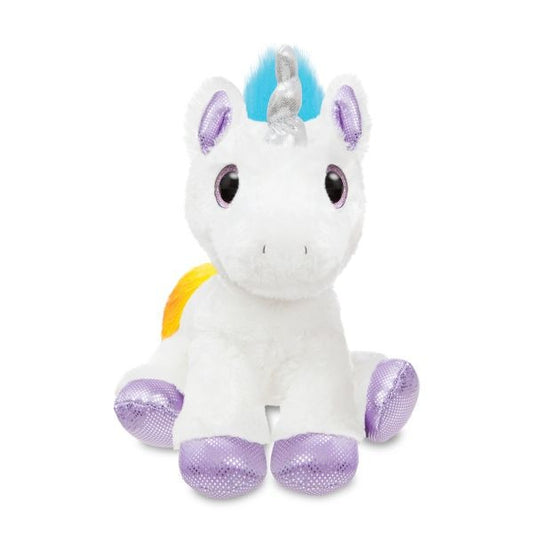 (B) Sparkle Tales Dazzle Unicorn 12 Inch - Multi-coloured Soft Toy By Aurora