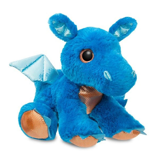 (B) Sparkle Tales Flash Blue Dragon 12 Inch Soft Toy By Aurora