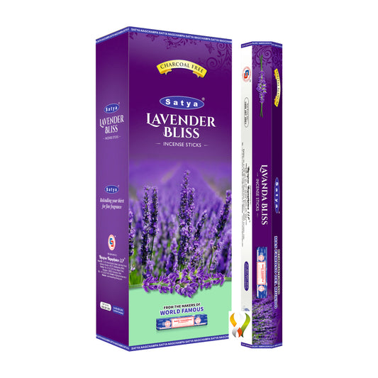 Satya Lavender Bliss Hexa - 120 Sticks