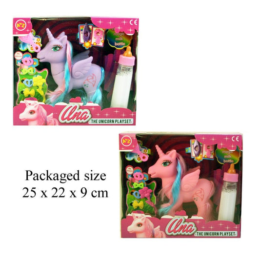 (B) Una The Unicorn Playset (2 Assorted)
