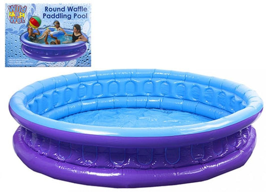 (B) Round Waffle Paddling Pool