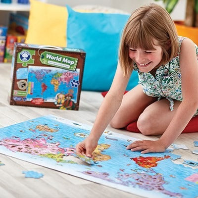(B) World Map