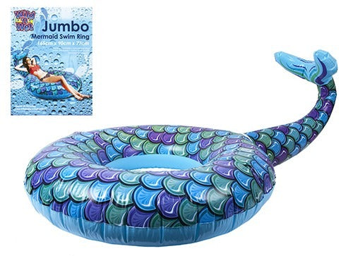 (B) Jumbo Size Mermaid Swim Ring