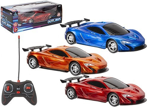 (B) Assorted Metallic Street Race Car