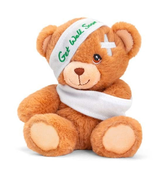 (B) Keeleco Get Well Soon Bear (15cm)
