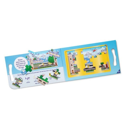 (B) Take Along Vehicle Magnetic Puzzle