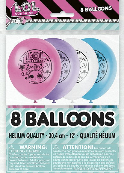 (B) LOL Surprise Balloons (12 Inch)
