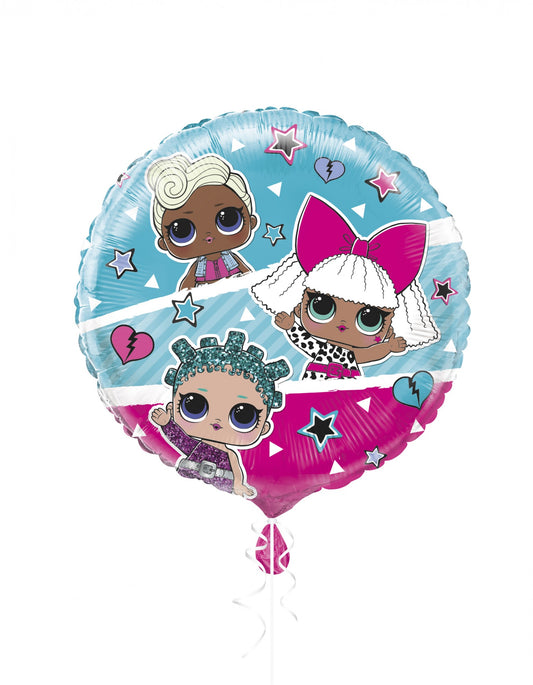 (B) 18 Inch LOL Surprise Foil Balloon
