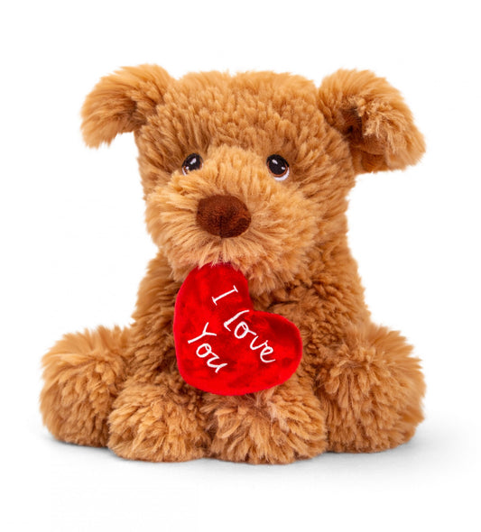 (B) Keeleco Puppy with Heart (18cm)