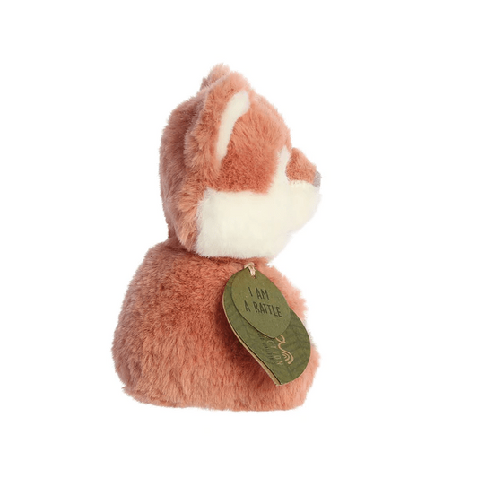 (B) Ebba Eco Francis Fox Rattle (6in)