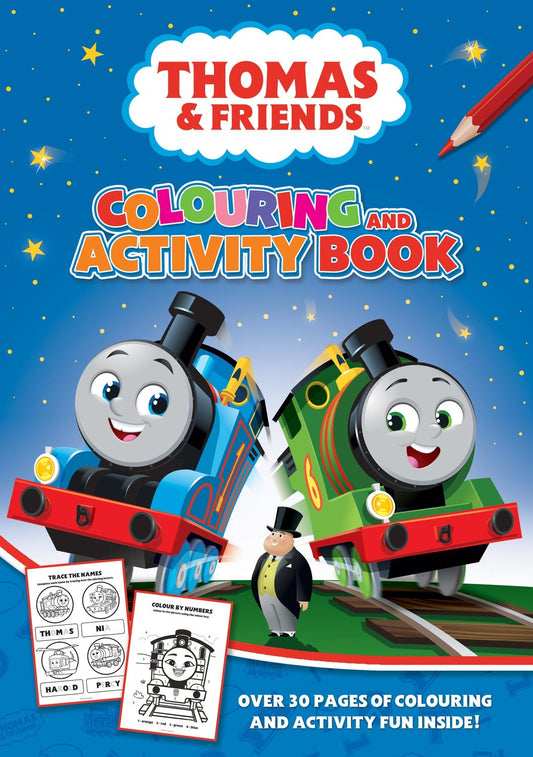 (B) Thomas & Friends Colour & Activity Book