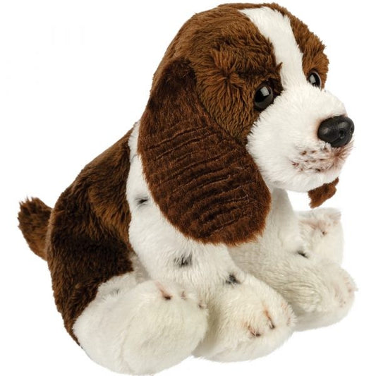 (B) Realistic Sitting Dog (Springer Spaniel)