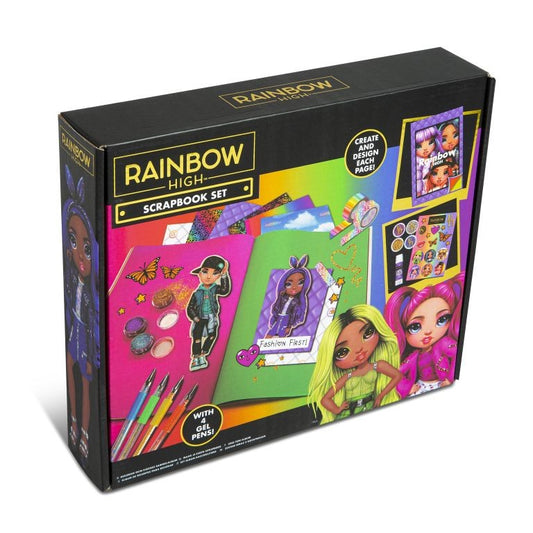 (B) Rainbow High Scrapbook Set