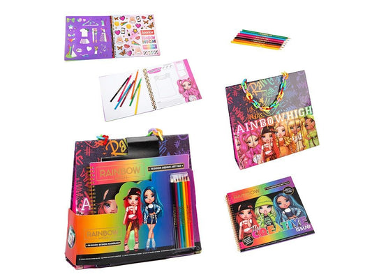 (B) Rainbow High Fashion Design Hand Bag