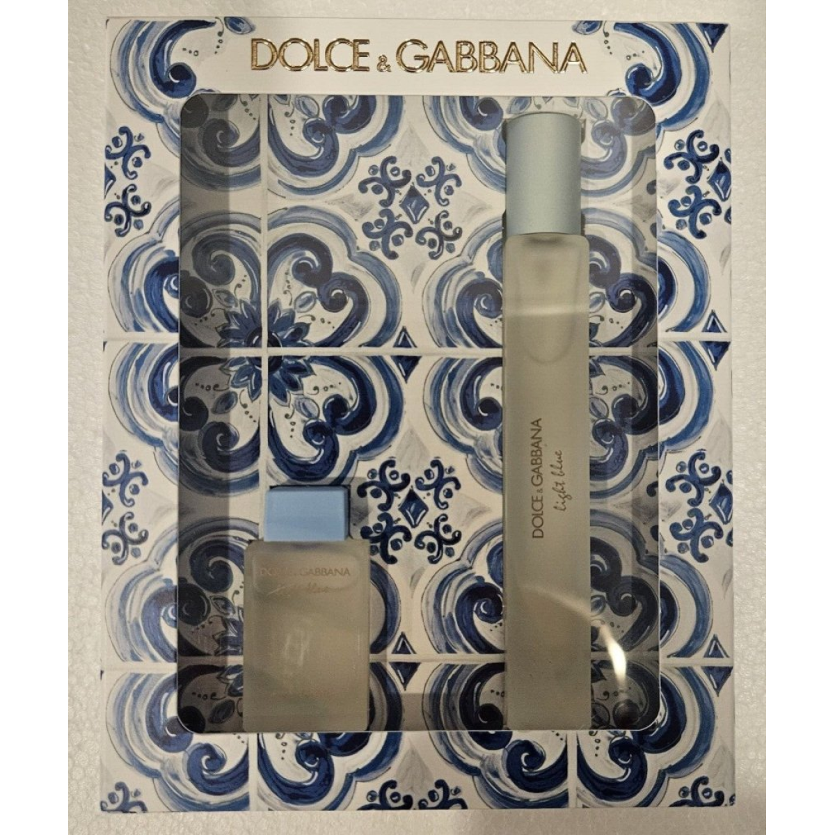 Dolce & Gabbana Light Blue Mini Gift Set: 10ml + 4.5ml Eau de Toilette HTML