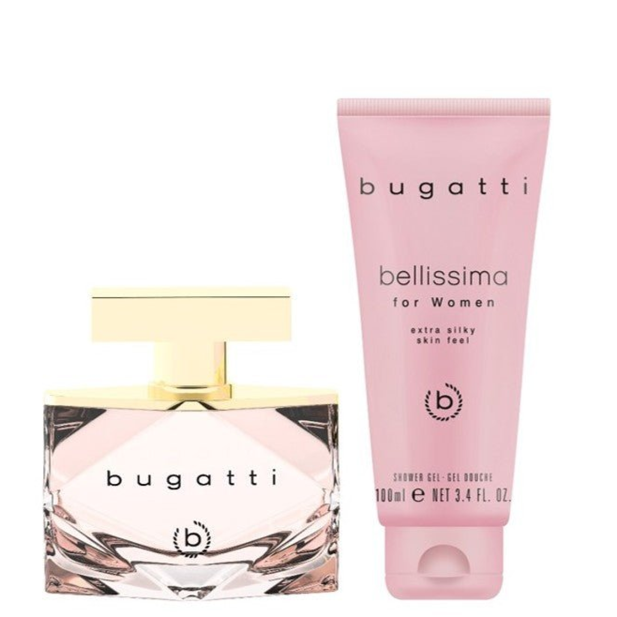 Bugatti Bellissima Women Gift Set: EDP 60ml + Shower Gel 100ml (New)