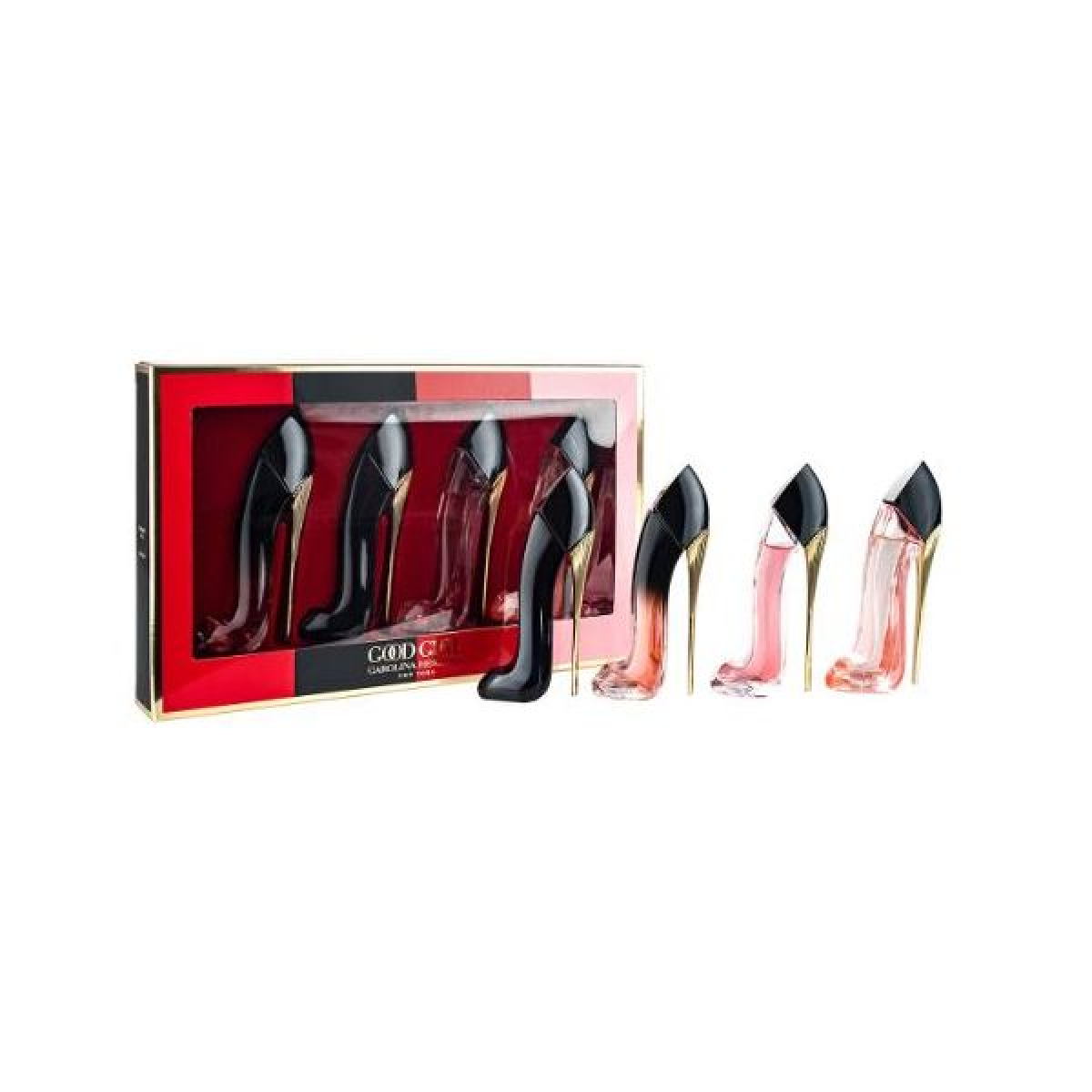 Carolina Herrera Good Girl Mini Gift Set (4 x 7ml) Eau de Parfum – HTML