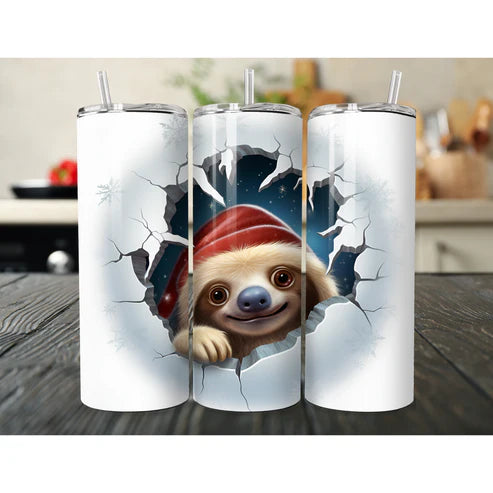 Breakthrough Sloth tumbler