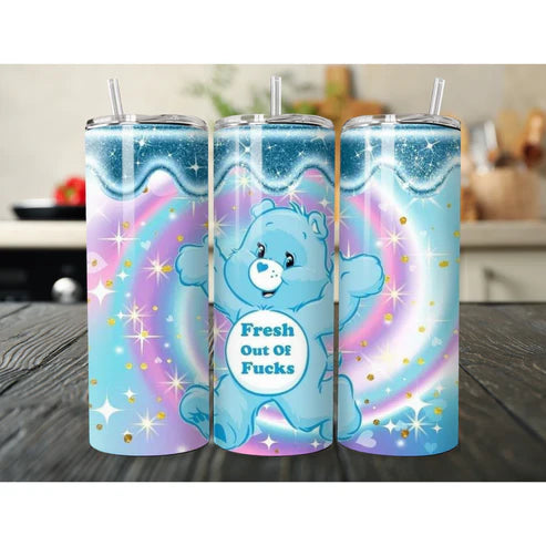 Care Bear Fresh out of tumbler (not for kids)