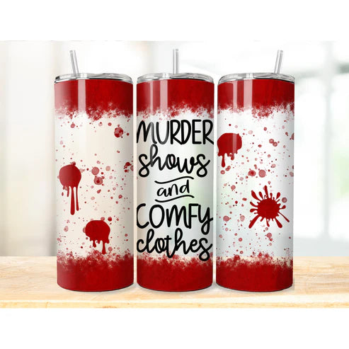 Murder Shows tumbler