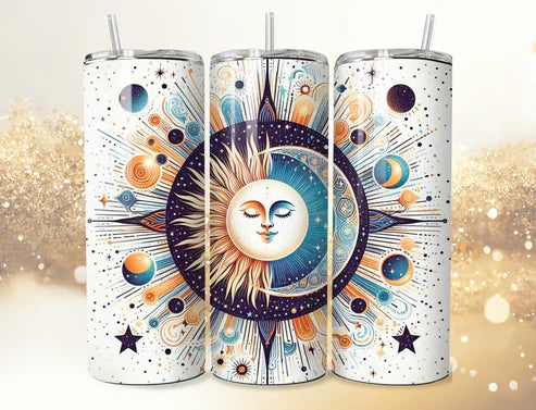Sun and Moon tumbler