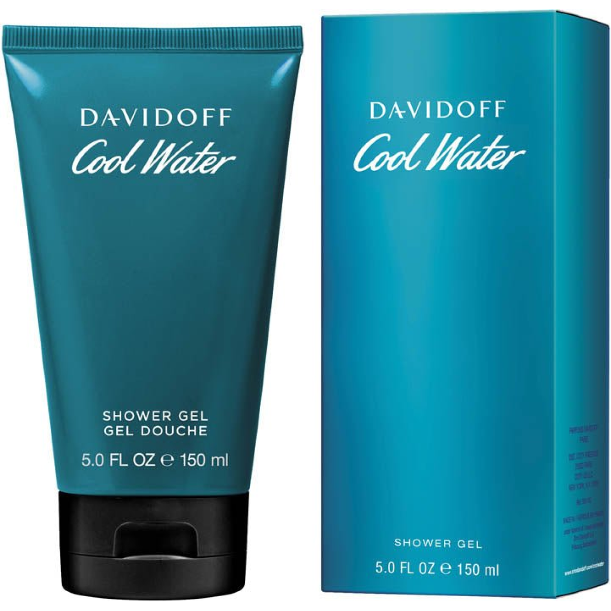 Davidoff Cool Water Shower Gel 150ml - Refreshing Body Cleanser (HTML)