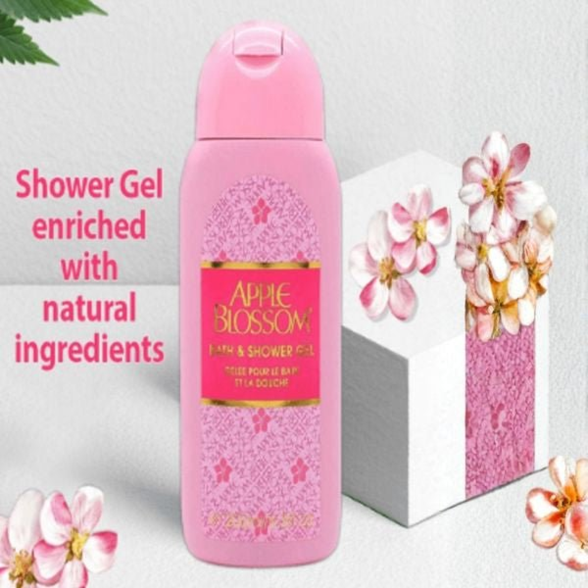 Apple Blossom Shower Gel 200ml – Fresh Clean Fragrance Body Wash HTML
