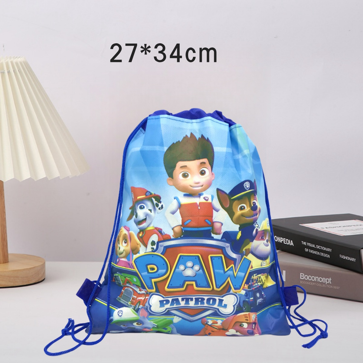 Paw Patrol Gift Bag Non-woven Paw Dog Drawstring Bag Bundle Pocket  Storage Cloth Shopping Bag Backpack Kid Boys Party Supplies
