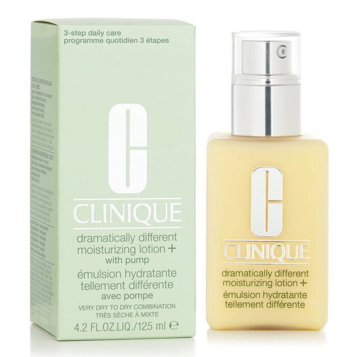 Clinique Moisturizing Lotion with Pump 125ml – Hydrating Skin Care (HTML)