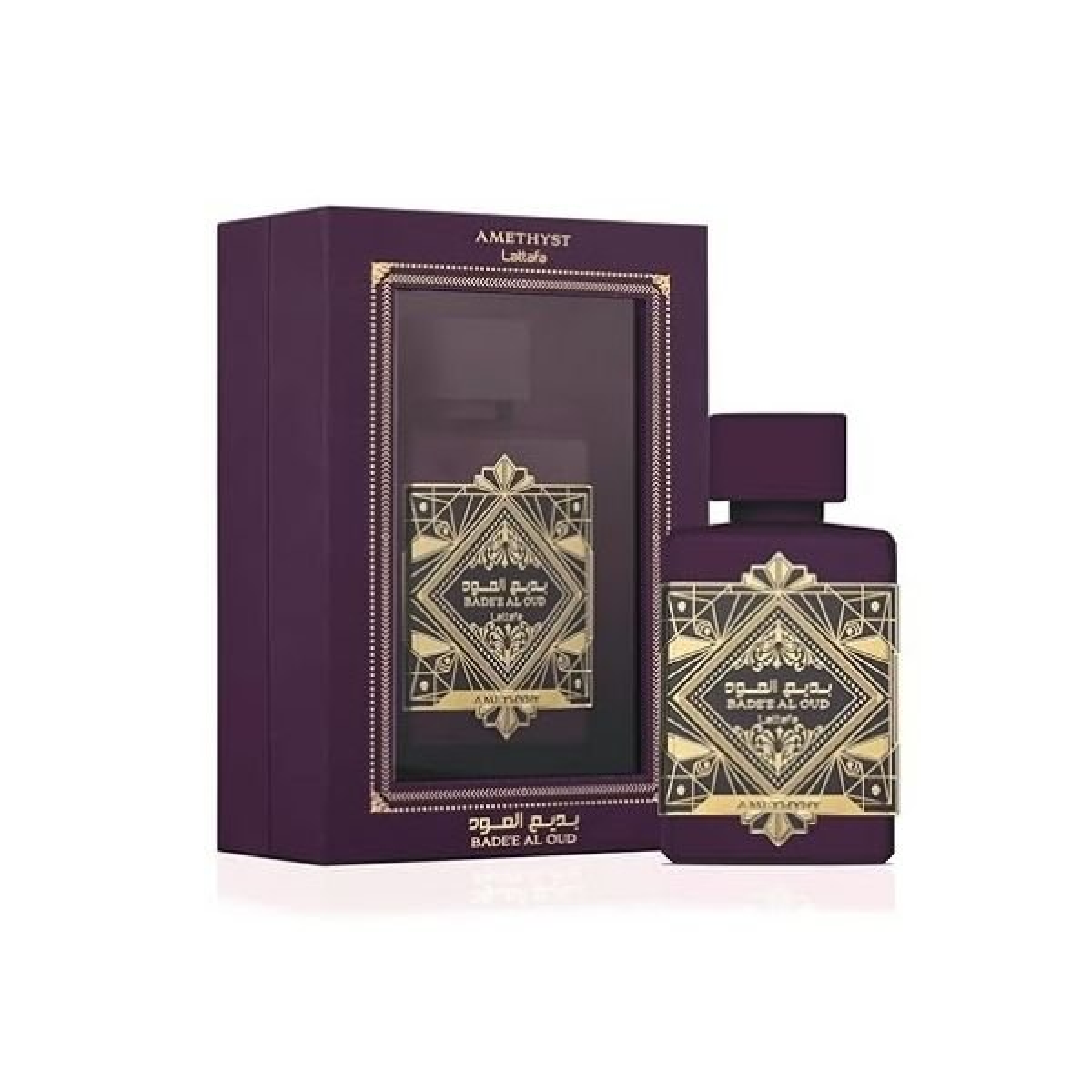 Lattafa Bade’e Al Oud Amethyst EDP Spray 100ml – Luxury Fragrance for Men