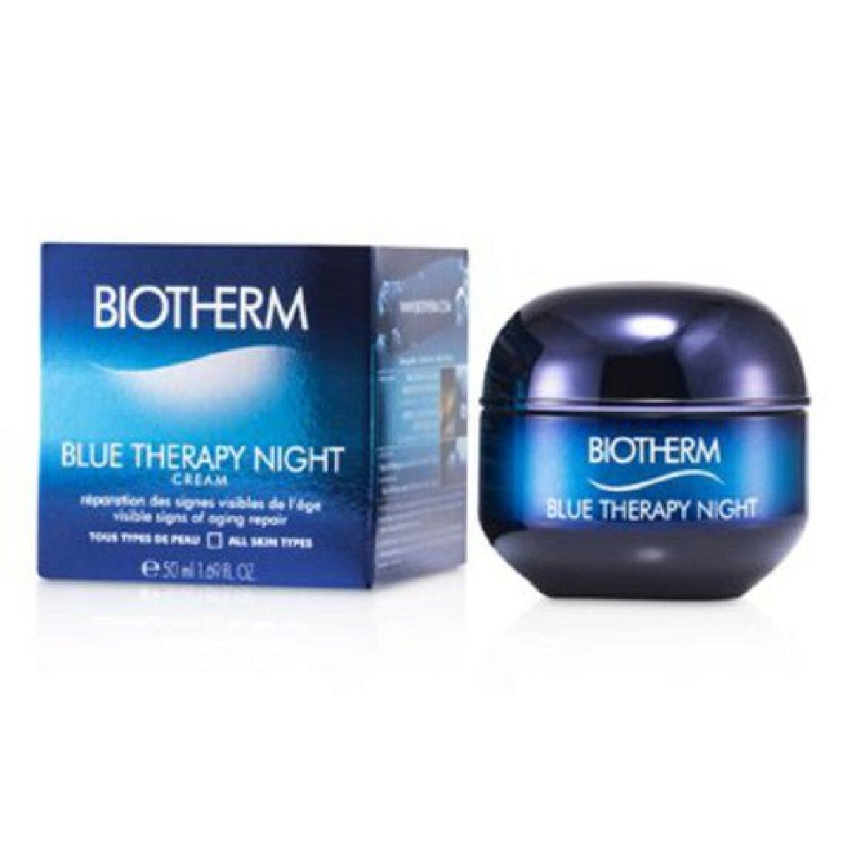Biotherm Blue Therapy Night Cream 50ml – Rejuvenating Night Care