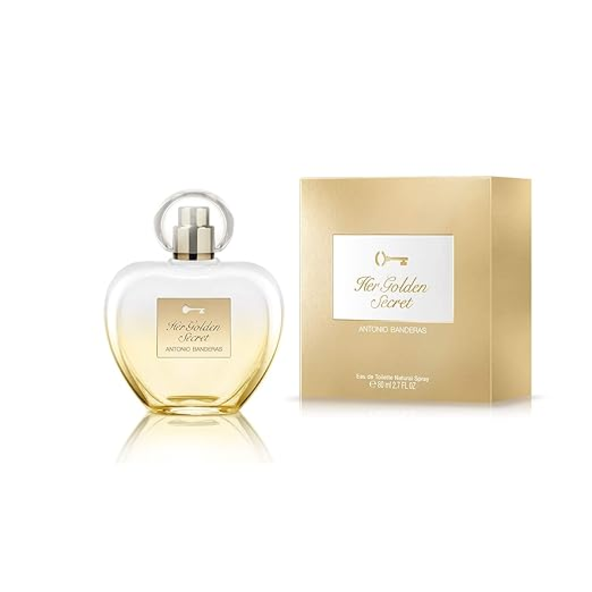 Antonio Banderas Her Golden Secret Eau de Toilette Spray 80ml HTML