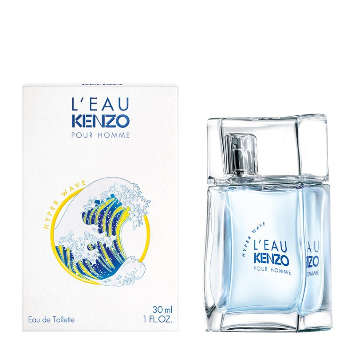 Kenzo L’Eau Hyper Wave Pour Homme Eau de Toilette 30ml Spray (HTML)